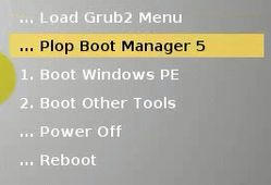Các bạn vào mục Boot Other Tools