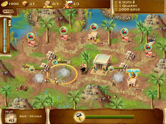 เกมส์ The TimeBuilders - Pyramid Rising 2 ภาพตัวอย่าง 01 The TimeBuilders - Pyramid Rising 2 ภาพตัวอย่าง 01