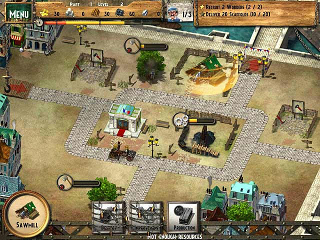 เกมส์ Monument Builder - Eiffel Tower ภาพตัวอย่าง 02 Monument Builder - Eiffel Tower ภาพตัวอย่าง 02