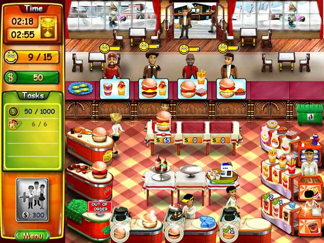 เกมส์ Burger Bustle ภาพตัวอย่าง 01 Burger Bustle ภาพตัวอย่าง 01