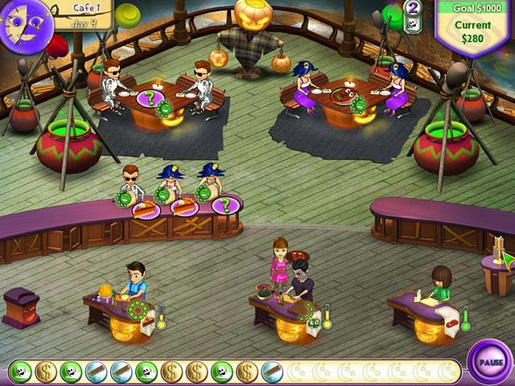เกมส์ Amelie's Cafe - Halloween ภาพตัวอย่าง 01 Amelie's Cafe - Halloween ภาพตัวอย่าง 01