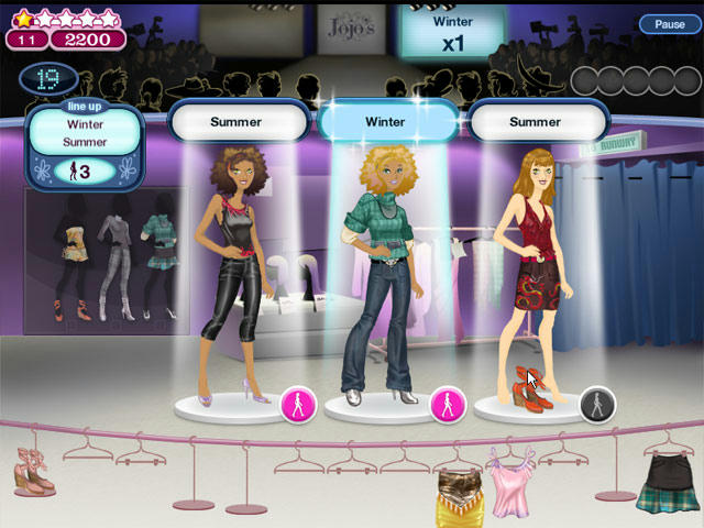 เกมส์ Jojo's Fashion Show ภาพตัวอย่าง 01 Jojo's Fashion Show ภาพตัวอย่าง 01