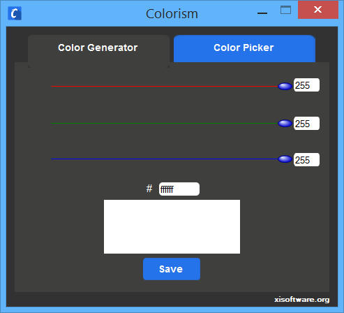 Generate and pick colors however you want
