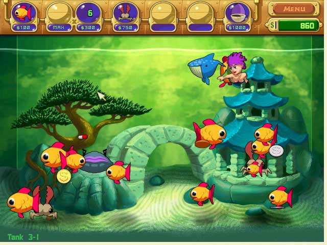 เกมส์ Insaniquarium! ภาพตัวอย่าง 01 Insaniquarium! ภาพตัวอย่าง 01