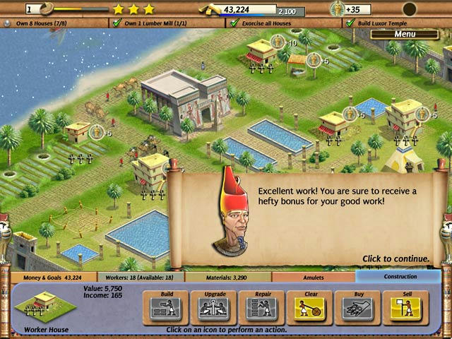 Empire Builder - Ancient Egypt ScreenShot02 Empire Builder - Ancient Egypt ScreenShot02