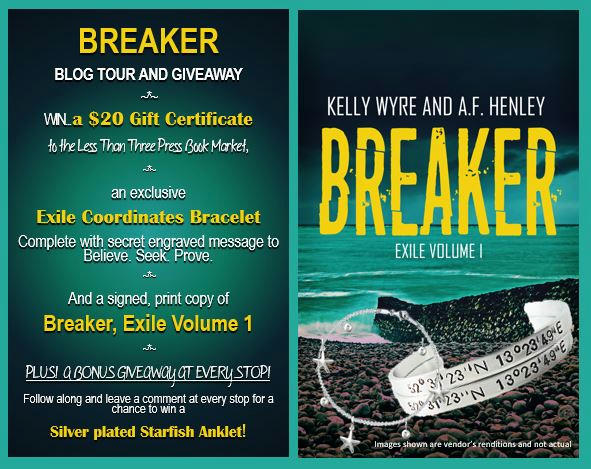 A.F. Henley & Kelly Wyre - Breaker Giveaway Banner