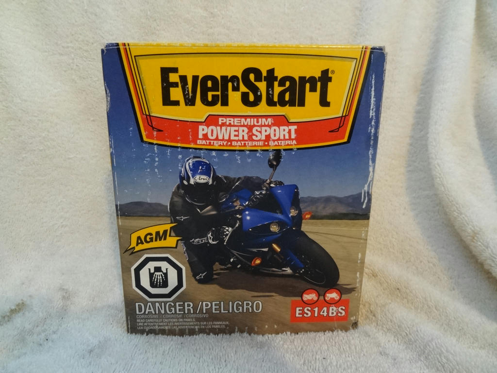 Everstart Premium Power Sport Battery Agm Es14bs