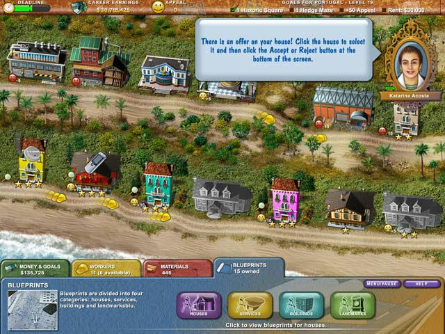เกมส์ Build-a-lot 3 - Passport to Europe ภาพตัวอย่าง ๓ Build-a-lot 3 - Passport to Europe ภาพตัวอย่าง ๓