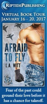 L.A. Witt - Afraid to Fly Badge