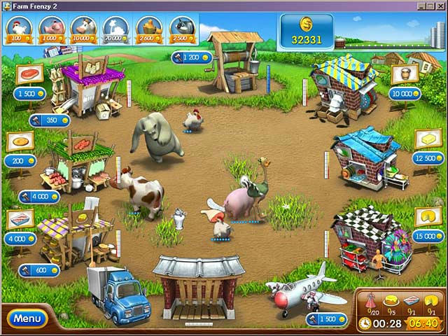 เกมส์ Farm Frenzy 2 ภาพตัวอย่าง 02 Farm Frenzy 2 ภาพตัวอย่าง 02