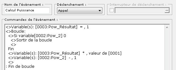 Calculer une puissance Wqwi3esqadx4sl4fg