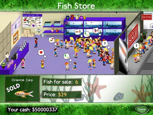 Fish Tycoon ScreenShot02 Fish Tycoon ScreenShot02
