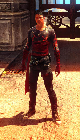 Custom Cheap DmC: Devil May Cry Ninja Theory reboot DmC Dante Jacket Cosplay Costume In DMC Dante For Sale Online