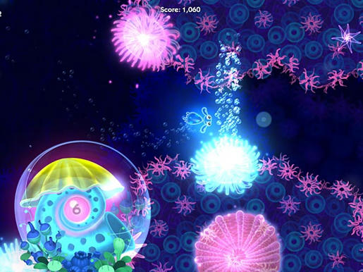 เกมส์ Glow Fish ภาพตัวอย่าง 01 Glow Fish ภาพตัวอย่าง 01
