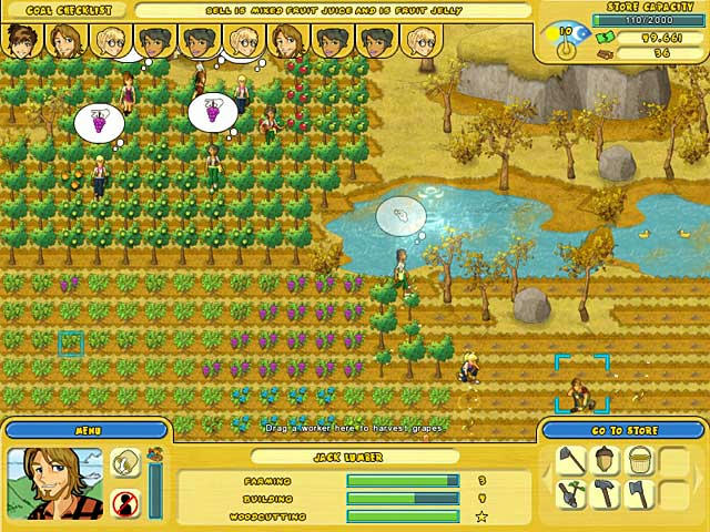 เกมส์ Orchard ภาพตัวอย่าง 01 Orchard ภาพตัวอย่าง 01