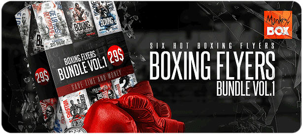 Boxing Flyers Bundle Vol.2 - 3