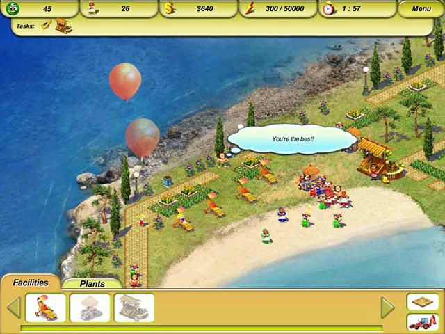 เกมส์ Paradise Beach 2 - Around the World ภาพตัวอย่าง 03 Paradise Beach 2 - Around the World ภาพตัวอย่าง 03