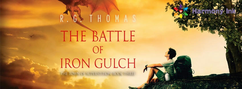 R.G. Thomas - The Battle of Iron Gulch Banner
