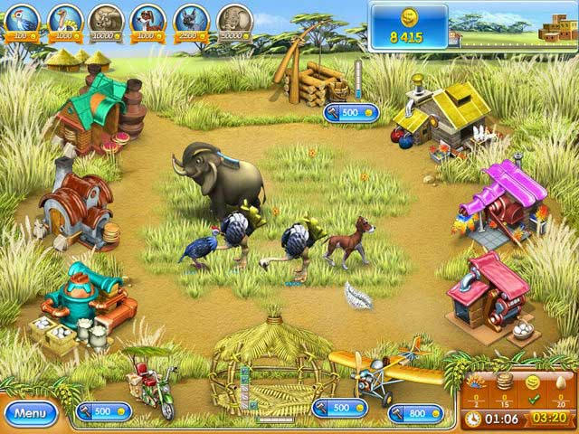 เกมส์ Farm Frenzy 3 - Madagascar ภาพตัวอย่าง 02 Farm Frenzy 3 - Madagascar ภาพตัวอย่าง 02