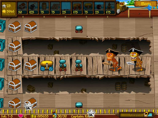 เกมส์ Skeleton Pirates ภาพตัวอย่าง ๒ Skeleton Pirates ภาพตัวอย่าง ๒