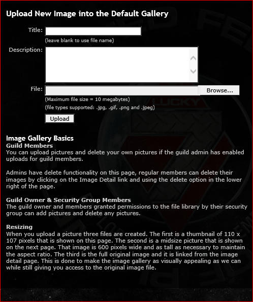 Uploading images 2