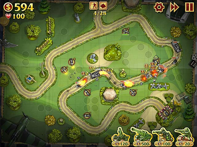 เกมส์ Toy Defense ภาพตัวอย่าง ๑ Toy Defense ScreenShot01