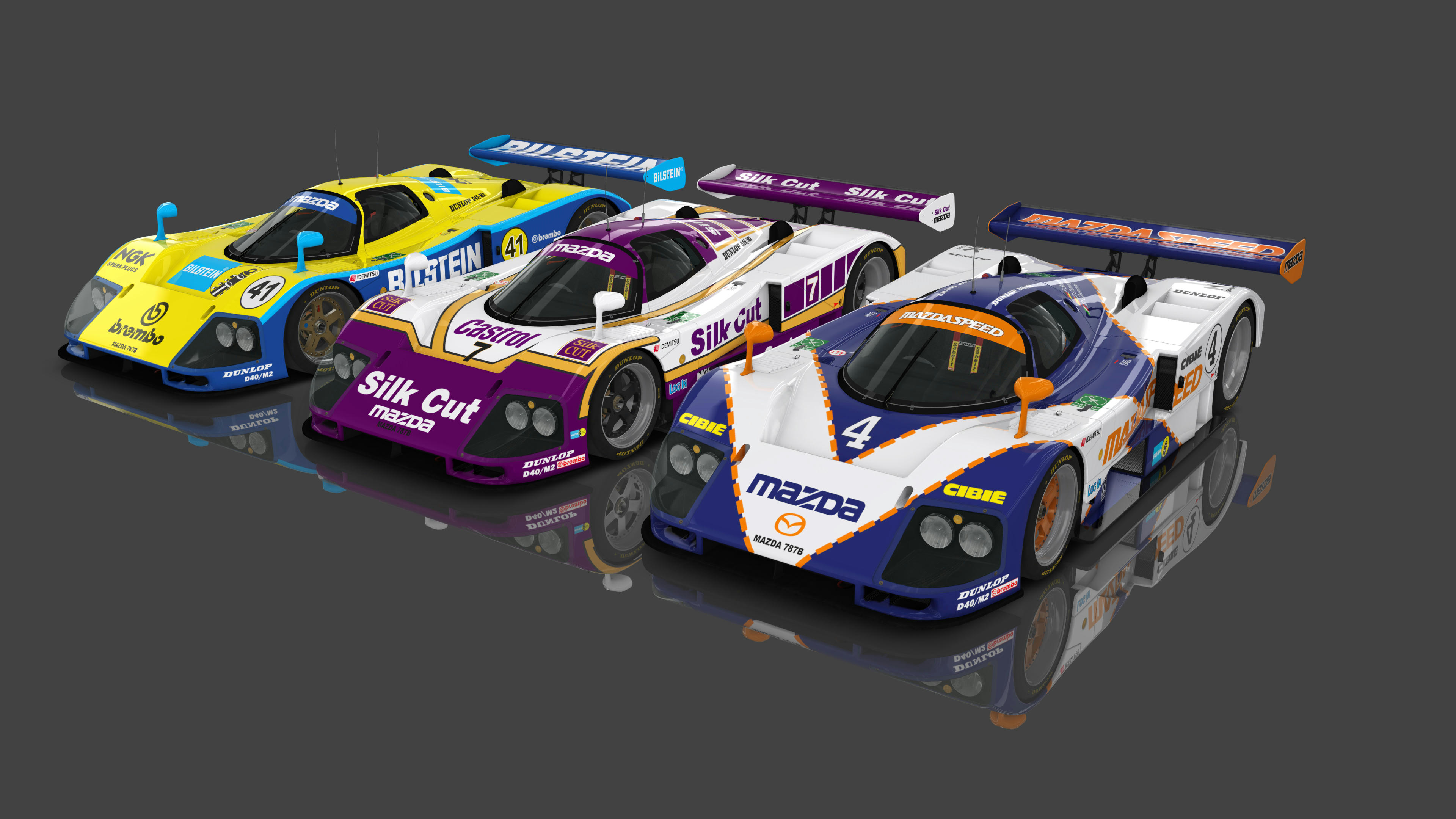 mazda 787b team transport