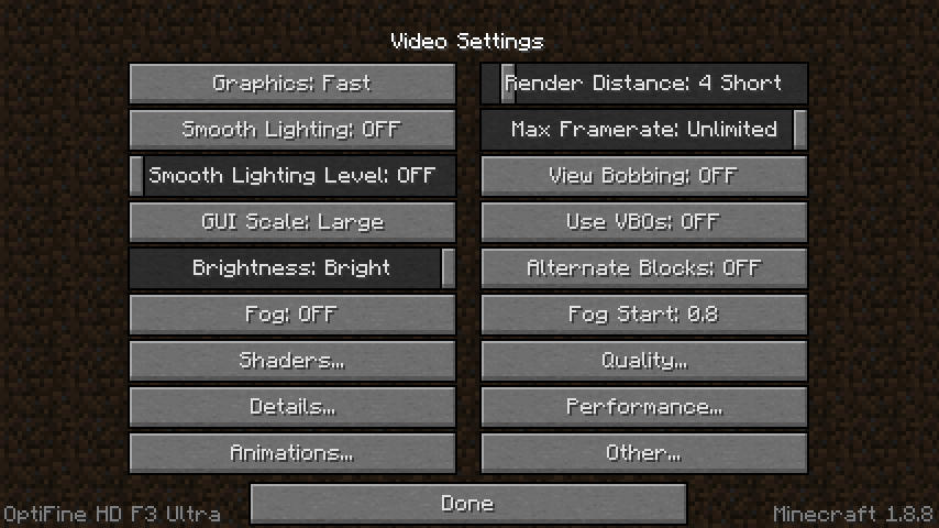 How to open optifine with java