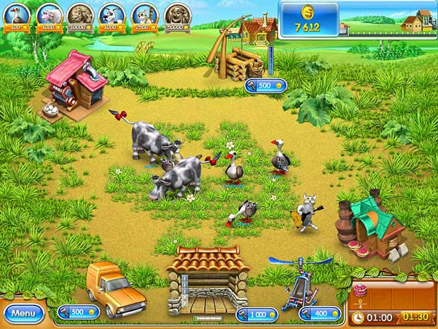 เกมส์ Farm Frenzy 3 - Russian Roulette ภาพตัวอย่าง 01 Farm Frenzy 3 - Russian Roulette ภาพตัวอย่าง 01