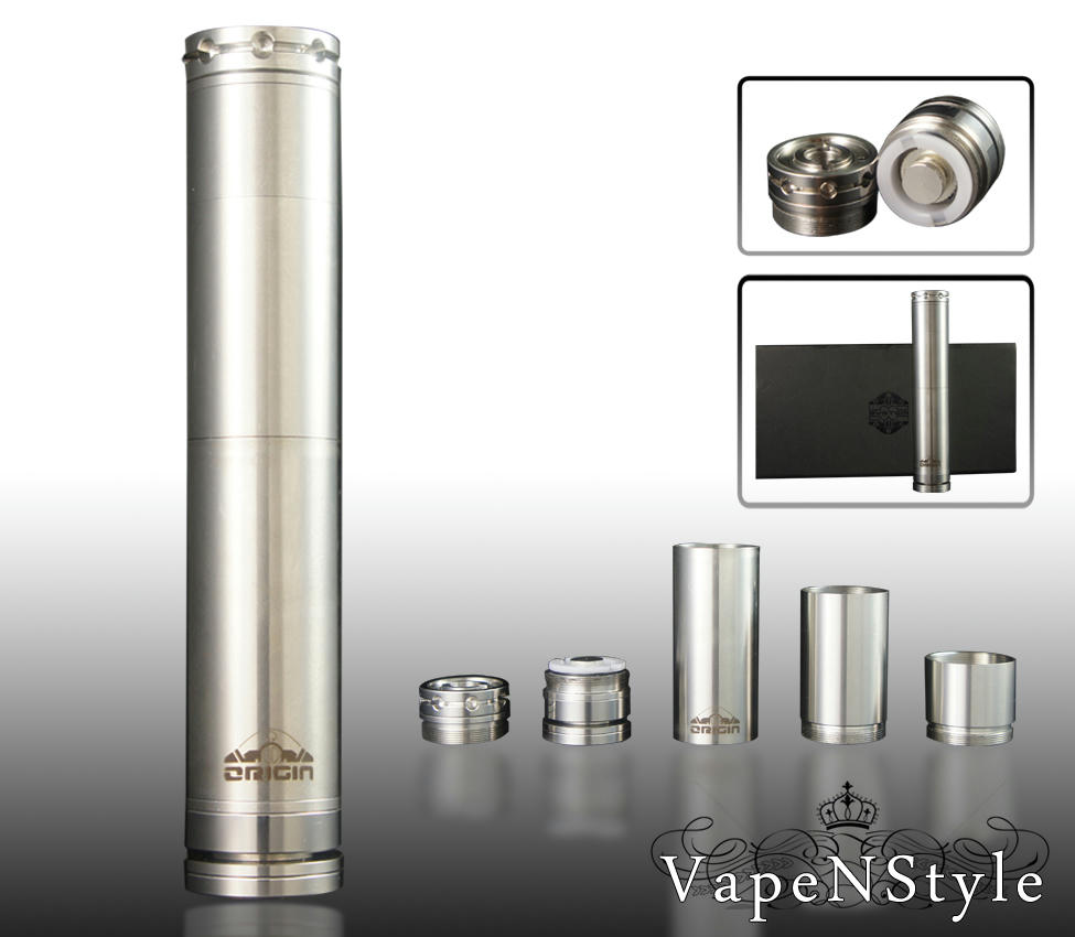 Origin Stainless Steel Rare Vaporizer Vape Mechanical Mod clone eBay