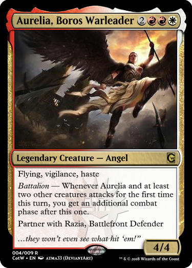 Aurelia, Boros Warleader