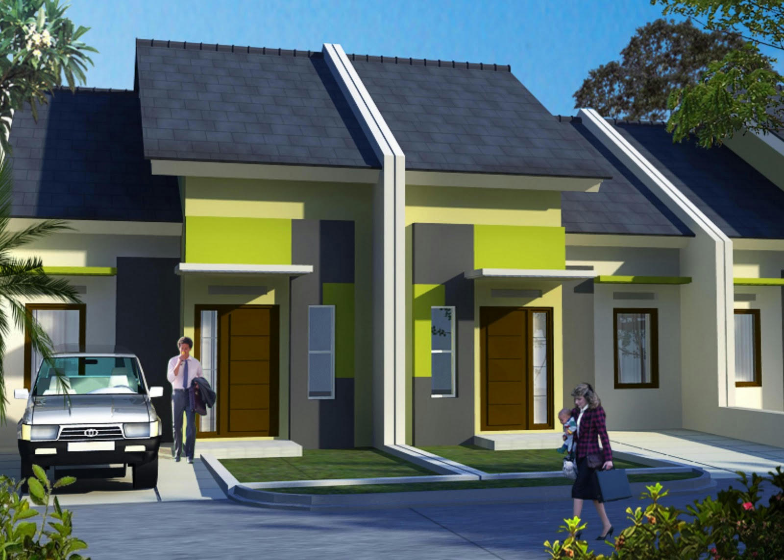 Contoh Desain Rumah Type 36 Terbaru 2017 Creo House