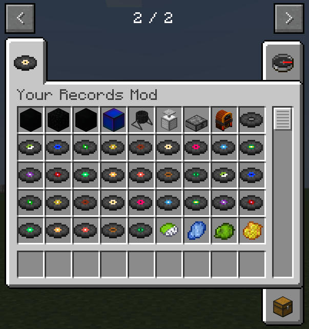 Creative Tab Contents