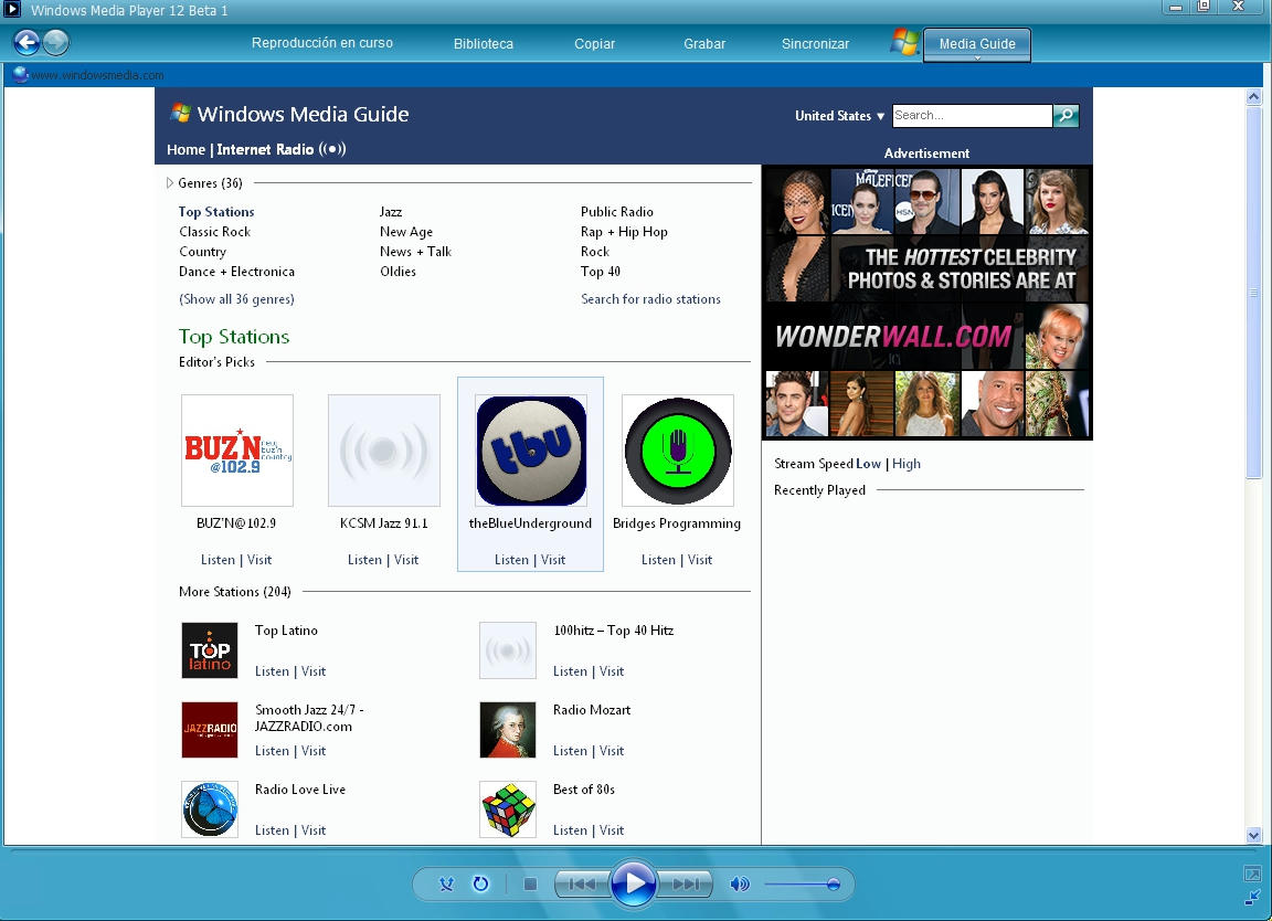 نرم افزار ویندوز مدیا پلیر 12 Windows Media Players 12 نرم افزار