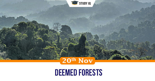 GK Topic Deemed Forests What Are Deemed Forests