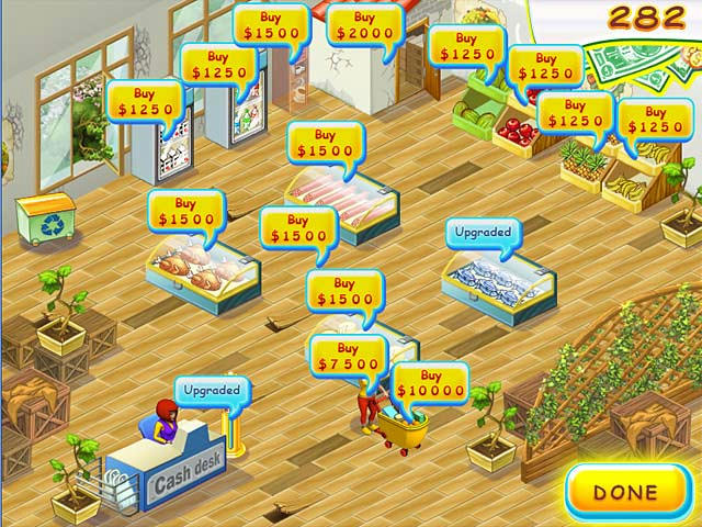เกมส์ Supermarket Mania ภาพตัวอย่าง 01 Supermarket Mania ภาพตัวอย่าง 01