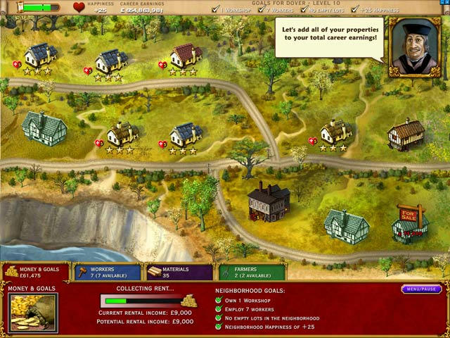 เกมส์ Build-a-Lot - The Elizabethan Era ภาพตัวอย่าง 02 Build-a-Lot - The Elizabethan Era ภาพตัวอย่าง 02