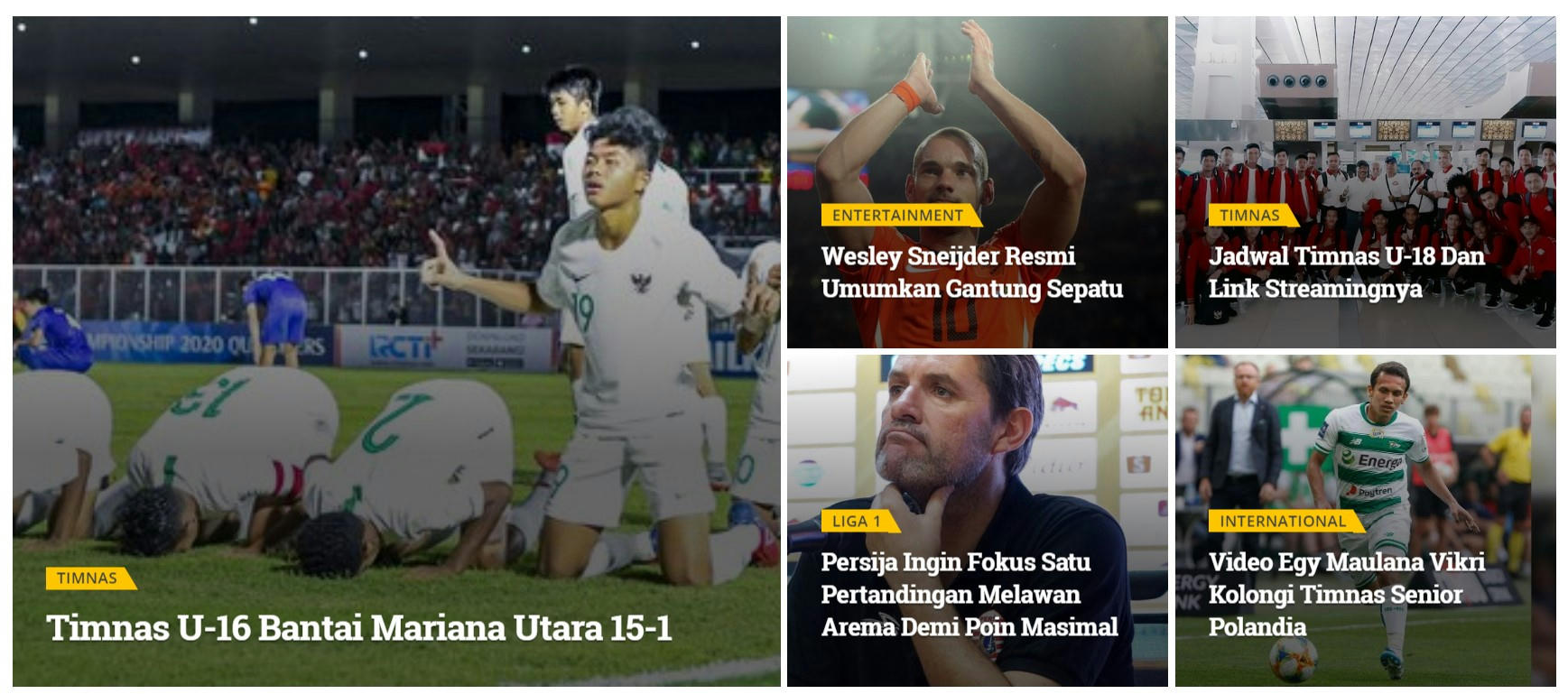 Situs berita bola