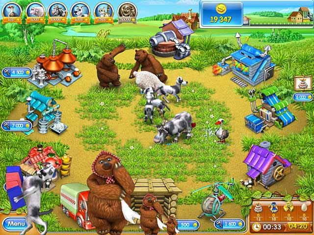 เกมส์ Farm Frenzy 3 - Russian Roulette ภาพตัวอย่าง 02 Farm Frenzy 3 - Russian Roulette ภาพตัวอย่าง 02