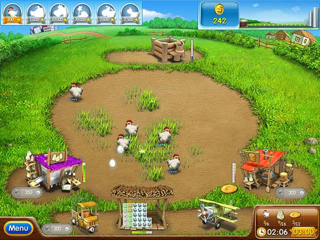เกมส์ Farm Frenzy 2 ภาพตัวอย่าง 01 Farm Frenzy 2 ภาพตัวอย่าง 01