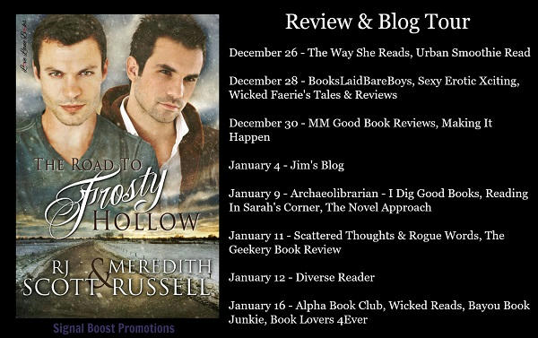 R.J. Scott & Meredith Russell - The Road to Frosty Hollow Blog Banner