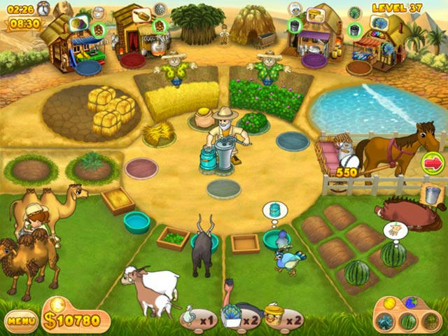 เกมส์ Farm Mania - Hot Vacation ภาพตัวอย่าง 01 Farm Mania - Hot Vacation ภาพตัวอย่าง 01