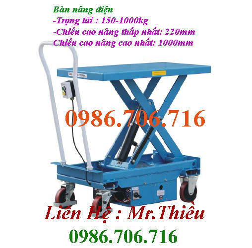 Bán sỉ, lẻ Bàn nâng tay, bàn nâng điện tải trọng 150kg đến 1000kg các loại. ... .