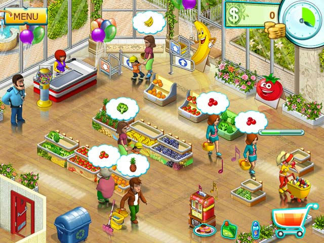 เกมส์ Supermarket Mania 2 ภาพตัวอย่าง 01 Supermarket Mania 2 ภาพตัวอย่าง 01