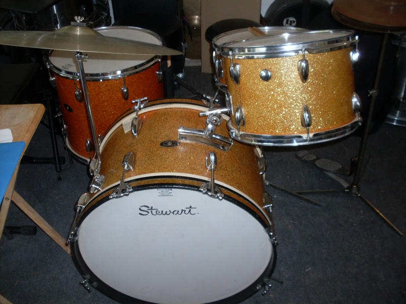 My new/old Stewart drum set Page 3 Vintage Drum Forum