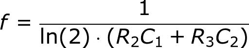 Công thức tính tần số mạch đa hài dùng transistor