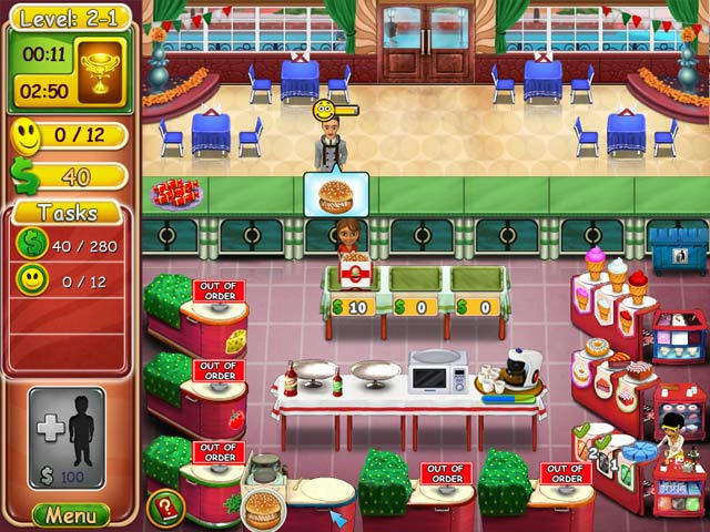 เกมส์ Burger Bustle - Ellie's Organics ภาพตัวอย่าง 01 Burger Bustle - Ellie's Organics ภาพตัวอย่าง 01