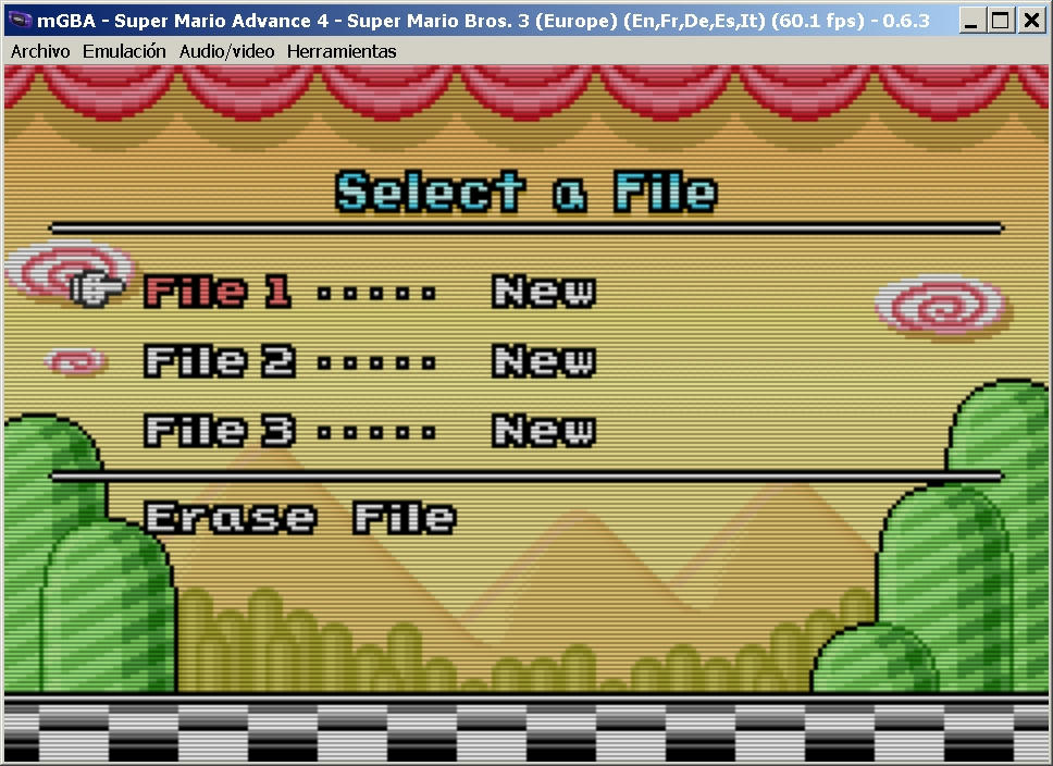 [GBA] Super Mario Advance 4 Super Mario Bros. 3 38 eReader levels