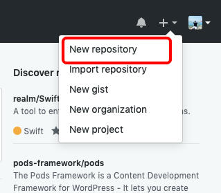 create repo