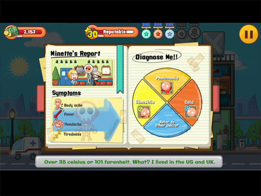 เกมส์ Doctor Life - Be a Doctor! ภาพตัวอย่าง 02 Doctor Life - Be a Doctor! ภาพตัวอย่าง 02